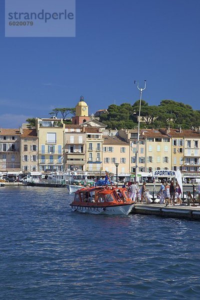 Hafen Sie in St. Tropez  Var  Provence  Cote d ' Azur  Frankreich  Mediterranean  Europa