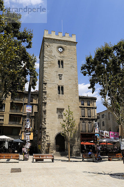 Tour Saint-Jean-le-Vieux  Avignon  Provence  Frankreich  Europa