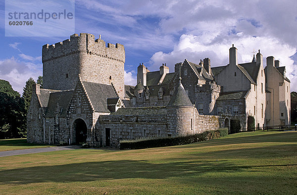 Drum Burg  zwischen dem 13. und 17. Jahrhundert mit ein 13. Jahrhundert halten  in der Nähe von Peterculter  Aberdeenshire  Schottland  Vereinigtes Königreich  Europa