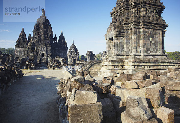 SEWU Tempel  Prambanan  UNESCO Weltkulturerbe  Java  Indonesien  Südostasien  Asien