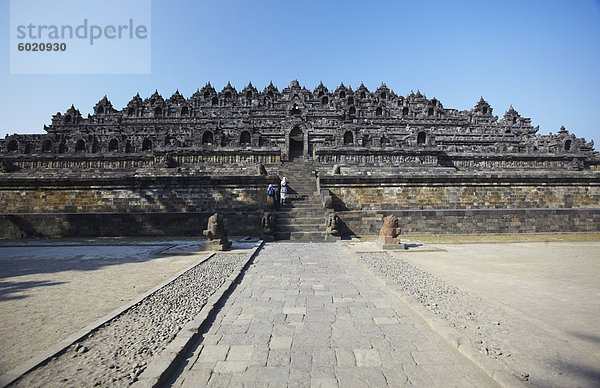 Borobudur Tempel  UNESCO Weltkulturerbe  Java  Indonesien  Südostasien  Asien