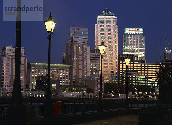 Docklands-Business-Center  London  England  Vereinigtes Königreich  Europa