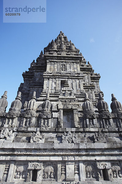 Tempel von Prambanan komplexes  UNESCO Weltkulturerbe  Java  Indonesien  Südostasien  Asien