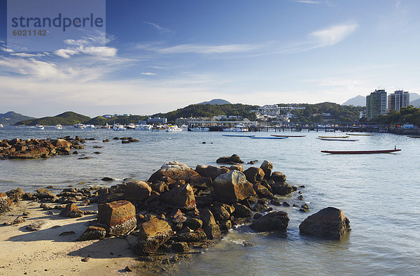 Sai Kung Hafen  New Territories  Hong Kong  China  Asien