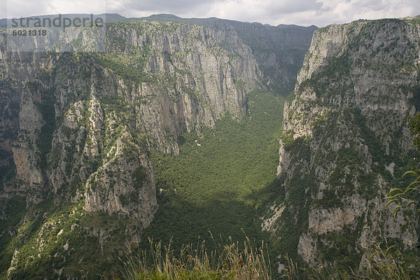 Vikos-Schlucht  Zagoria Berge  Epirus  Griechenland  Europa