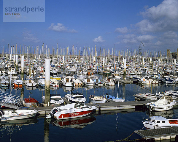 Der Hafen  Cherbourg  Normandie  Frankreich  Europa