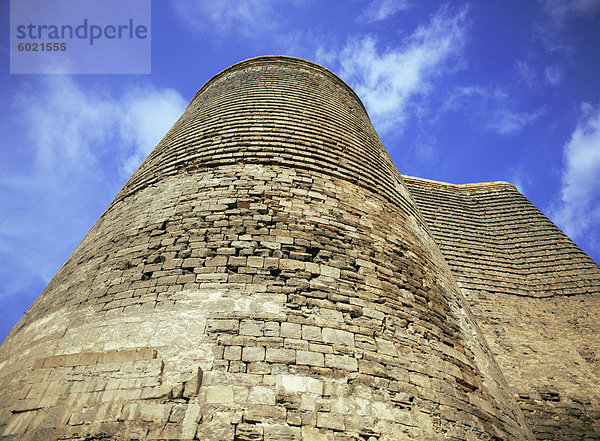 Die Maiden Tower  Baku  Aserbaidschan  Zentral-Asien  Asien