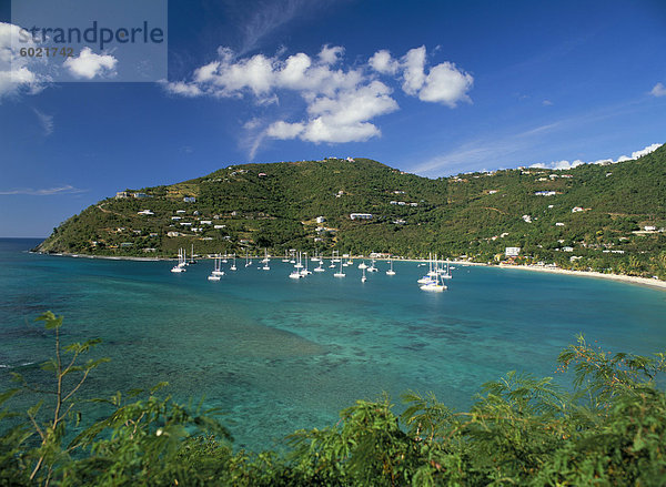 Cane Garden Bay  Tortola  britische Jungferninseln  Westindische Inseln  Karibik  Mittelamerika