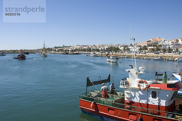 Fischerboote  Lagos  Algarve  Portugal  Europa