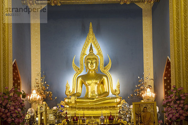 Bangkok Hauptstadt Marmor Südostasien Asien Buddha Thailand