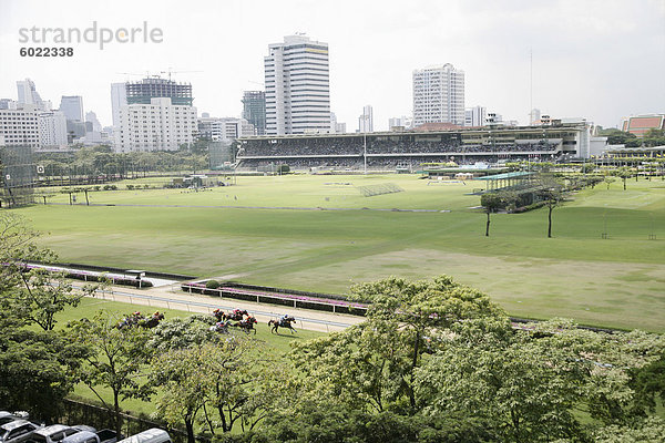 Rennen verfolgen  Bangkok  Thailand  Südostasien  Asien