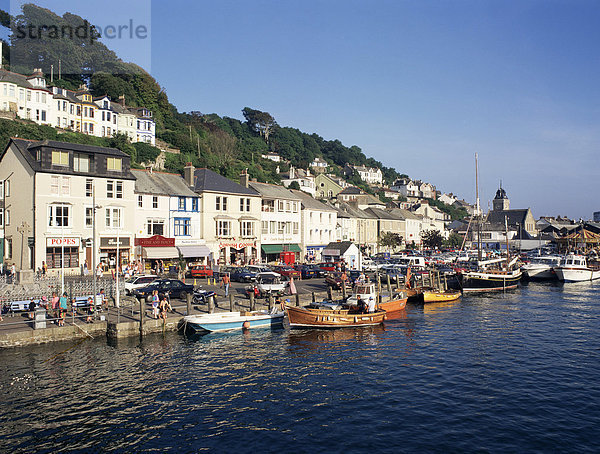 Looe  Cornwall  England  Vereinigtes Königreich  Europa