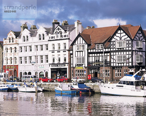 Alten Hafen  Douglas  Isle Of Man  England  Vereinigtes Königreich  Europa