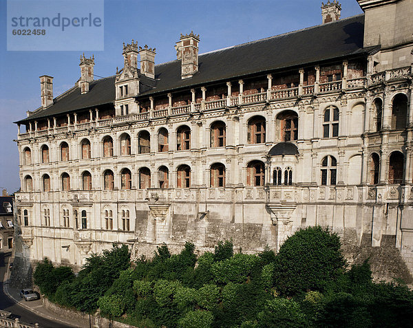Schloss von Blois  Loir-et-Cher  Centre  Frankreich  Europa