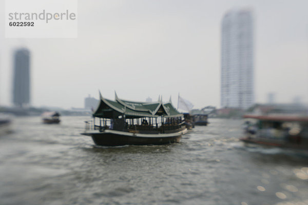 Chao Phraya River  Bangkok  Thailand  Südostasien  Asien