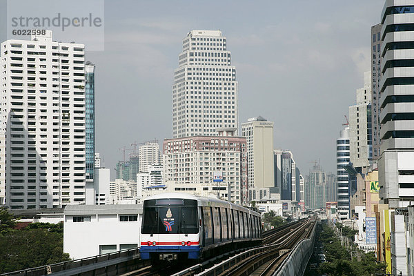 BST (Bangkok Sky Train)  Bangkok  Thailand  Südostasien  Asien