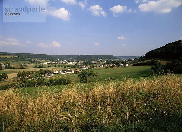 Alzette-Tal  nahe Mersch  Luxemburg  Europa