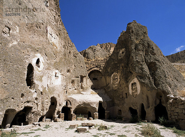 Kirche von Schlangen  Soganli-Tal  Goreme National Park  UNESCO Weltkulturerbe  Cappadocia  Anatolien  Türkei  Kleinasien  Eurasien