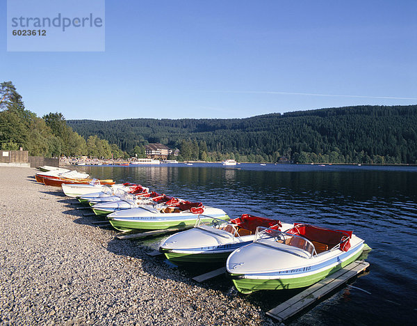 See Titisee  Schwarzwald  Baden-Wurttemburg  Deutschland  Europa