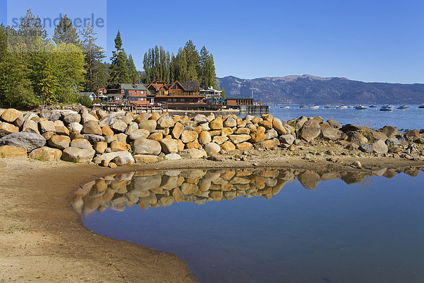 Tahoe Vista Recreation Area  Lake Tahoe  California  Vereinigte Staaten von Amerika  Nordamerika