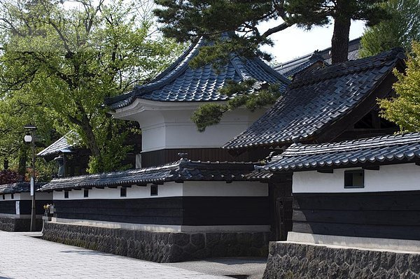 Haupttor des Choshoji-Tempels in der Teramachi Tempel Bezirk von Echizen-Ono in Fukui  Japan  Asien