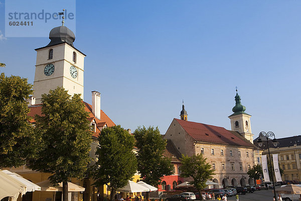 Mica Square  Sibiu  Siebenbürgen  Rumänien  Europa