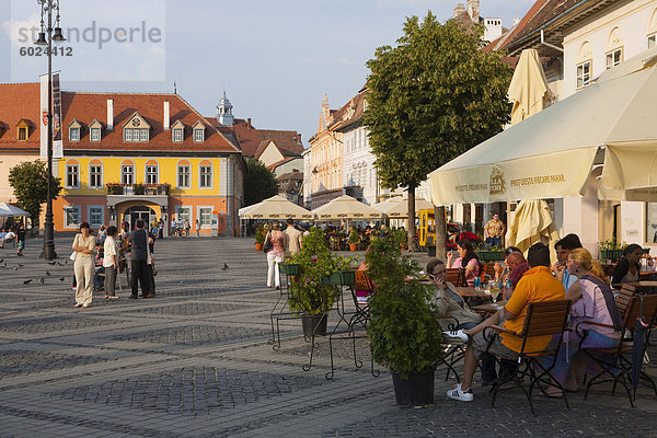 Mare Square  Sibiu  Siebenbürgen  Rumänien  Europa