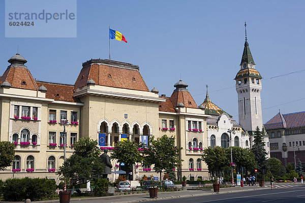 Trandafirilor Square  Targu Mures  Rumänien  Europa