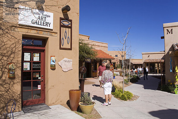 La Entrada De Tubac einkaufen Area  Tubac  größere Tucson Region  Arizona  Vereinigte Staaten von Amerika  Nordamerika