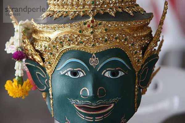 Thai folkloristischen Maske  Bangkok  Thailand  Südostasien  Asien