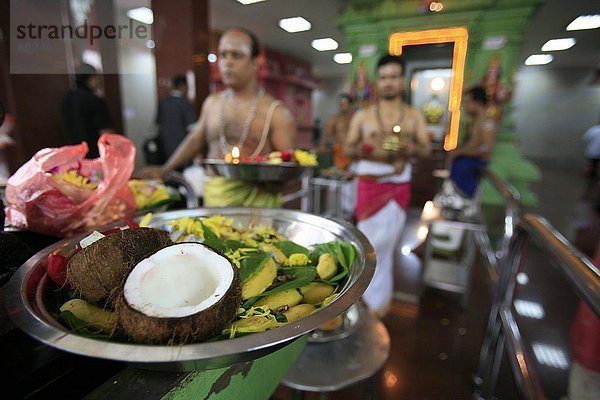 Sri Maha Mariamman Tempel  Kuala Lumpur  Malaysia  Südostasien  Asien