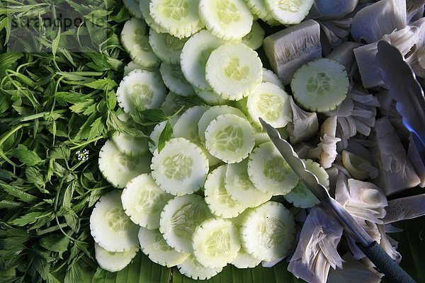 Vegetarische Kost  Kuala Lumpur  Malaysia  Südostasien  Asien