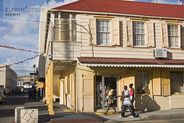 Die Altstadt  John 's  Antigua  Leeward-Inseln  West Indies  Caribbean  Mittelamerika