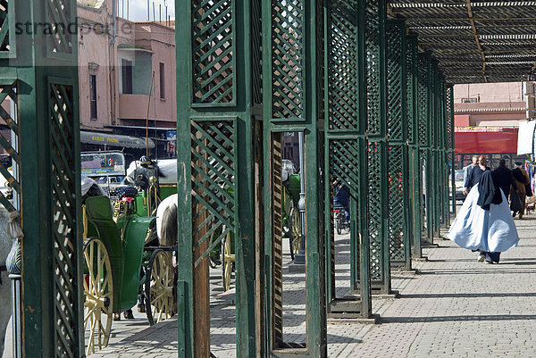 Die Mellah  Marrakesch (Marrakech)  Marokko  Nordafrika  Afrika