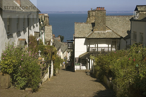 Clovelly  Devon  England  Vereinigtes Königreich  Europa