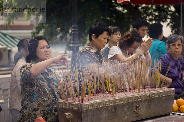 Wong Tai Sin Tempel  Stadtteil Wong Tai Sin  Kowloon  Hongkong  China  Asien