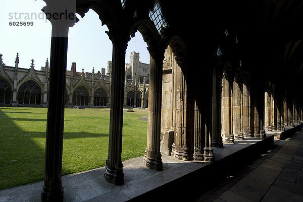 Kloster  Kathedrale von Canterbury  UNESCO Weltkulturerbe  Canterbury  Kent  England  Vereinigtes Königreich  Europa