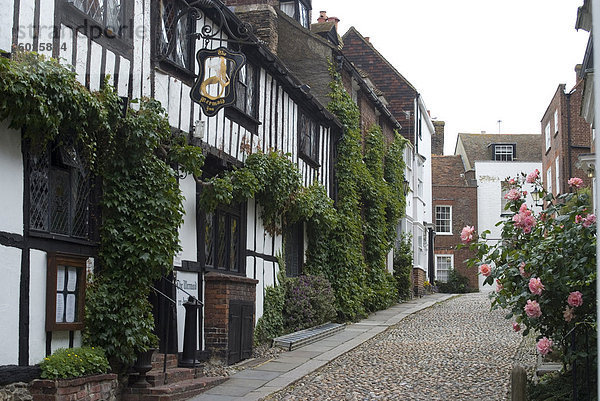 Mermaid Inn  Mermaid Street  Rye  Sussex  England  Vereinigtes Königreich  Europa