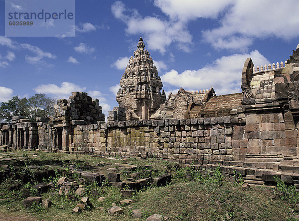 Prasat Panom Rung  einem Khmer-Tempel in Thailand  Südostasien  Asien