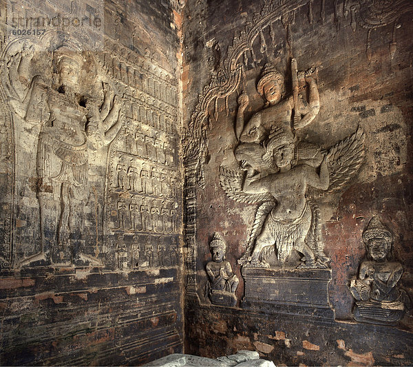 Prasat Kravan  aus dem frühen 10. Jahrhundert  Angkor  UNESCO Weltkulturerbe  Kambodscha  Indochina  Südostasien  Asien