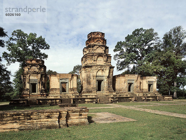 Prasat Kravan  aus dem frühen 10. Jahrhundert  Angkor  UNESCO Weltkulturerbe  Kambodscha  Indochina  Südostasien  Asien