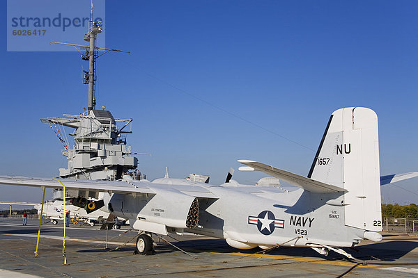 USS Yorktown Flugzeugträger  die Patriots Point Marine und Maritime Museum  Charleston  South Carolina  Vereinigte Staaten von Amerika  Nordamerika