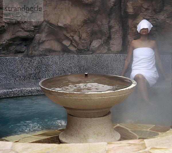 Galaxy-Dampfbad im Spa Botanica im Sentosa Resort and Spa  Singapur  Südostasien  Asien