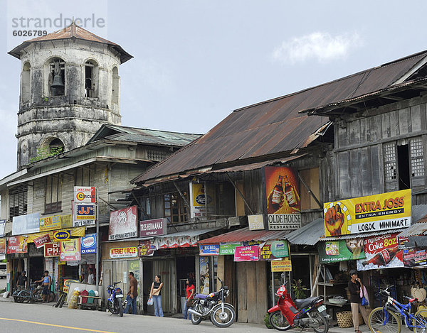 Markt in Loboc  Bohol  Philippinen  Südostasien  Asien