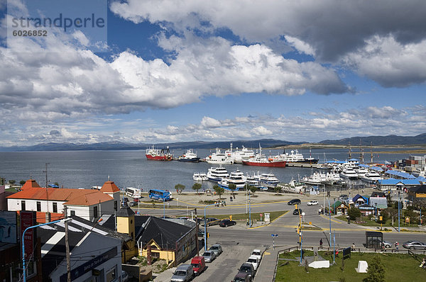 Südlichste Stadt der Welt  Ushuaia  Argentinien  Südamerika