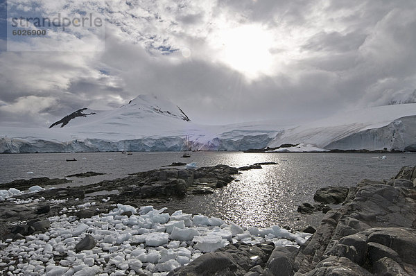 Jougla Point in der Nähe von Port Lockroy  Antarktische Halbinsel  Antarktis  Polarregionen