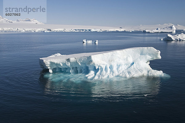 Eis in der Antarktis Sound  der Antarktischen Halbinsel  Antarktis  Polarregionen