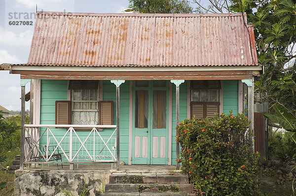 Tradition Wohnhaus Karibik Westindische Inseln Barbados Mittelamerika