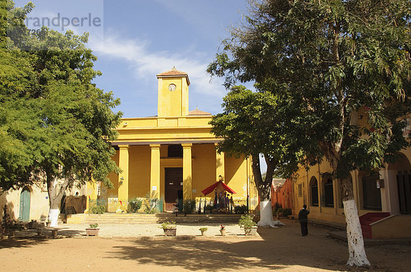 Goree Island bekannt für seine Rolle in der Sklaverei  in der Nähe von Dakar  Senegal  Westafrika  Afrika