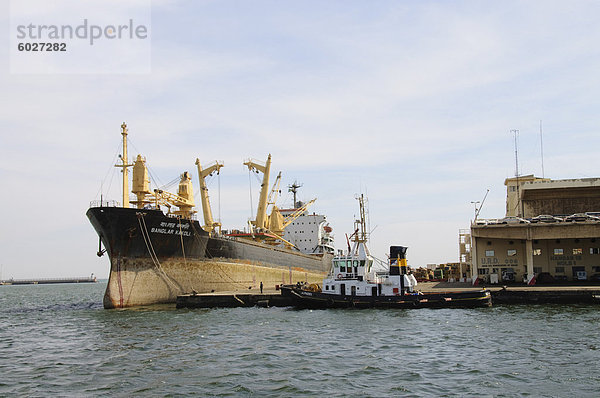 Port  Dakar  Senegal  Westafrika  Afrika